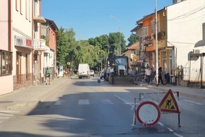 В Свищов авария отново остави без вода главната улица